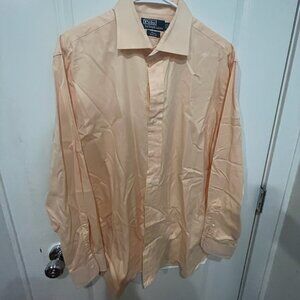 Orange Ralph Lauren Button Down